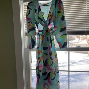 Long flirty dress